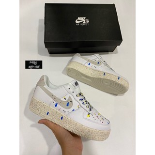 👞รองเท้าผ้าใบ💥😍🎉รองเท้าผ้าใบAirForCe 1รองเท้าผ้าใบผู้หญิงและผู้ชาย(36-45)Hiendมีกล่องกับใบเสร็จ💥🔥💥🔥