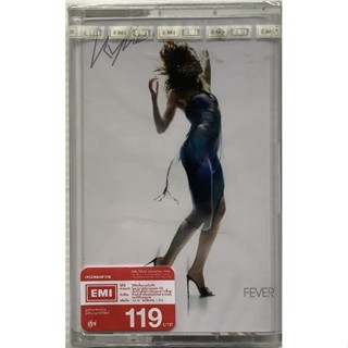 Cassette Tape เทปคาสเซ็ตเพลง Kylie Minogue อัลบั้ม Fever Special Edition With 7 Bonus Tracks ลิขสิทธิ์ ซีล