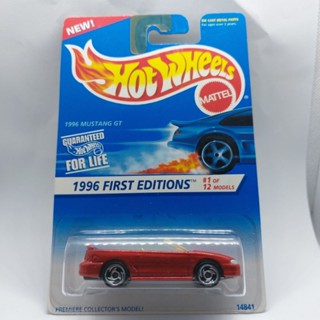 รถเหล็ก Hotwheels 1996 MUSTANG GT FIRST EDITION 1/12 (ib37)