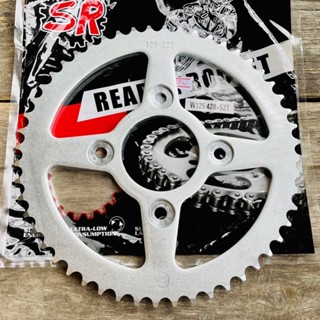 SR REAR SPROCKET สเตอร์หลัง , เสตอร์หลัง WAVE125 , WAVE100S 2005 , WAVE110i 428 -52T (ขนาด52ฟัน) (1ตัว)**