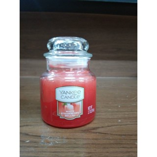 Small Jar Candle WHITE STRWBY BELLIN 19 มีตำหนิ