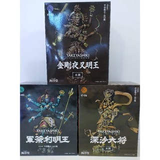 Revoltech Takeya KY015 Gundari Myouou KT016 Jinja Daishou KT022 Kongoyasha Myoo สีไม้