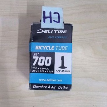 Delitire Tube ยางใน 700x32-40C AV 35 mm 700 x 32-40C AV Roadbike Fixie