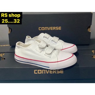 Converse kids รองเท้าผ้าใบแบบแปะแถบกาวสำหรับเด็ก