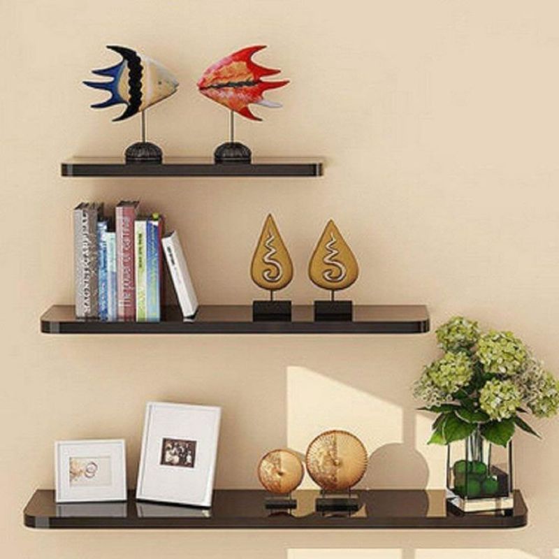 FURNITURE/WALL DECORATIVE SHELF WALL-MOUNTED/VERSATILE SHELF สําหรับตกแต่ง LIVING ROOM หรือ ROOM