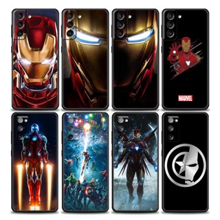 เคสโทรศัพท์มือถือ ลาย Marvel Iron Man The Avengers สําหรับ Samsung S22 S8 S9 S10 Lite S10e S21 S20 FE Plus Ultra 4G 5G