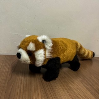 ตุ๊กตาแพนด้าแดงท่ายืน ตุ๊กตา แพนด้าแดง Red panda  LESSER PANDA , RED PANDA,  Red panda plush toy ตุ๊กตาสัตว์เหมือน