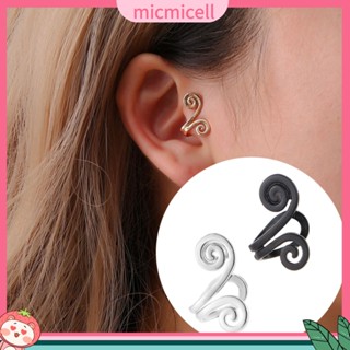 (micmicell) fashion ต่างหูห่วงทรงห่วงสำหรับผู้หญิง