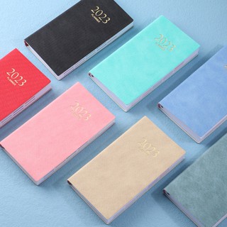 2023 A6 Notebook PU Leather Case Personal Diary Agenda Planner Daily Weekly Monthly Plan School Office Supplies In Stock New Arrival SX