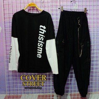 ุ🔥coverstreet🖤 ชุดเต้นโคฟ​ เสื้อเต้นcover​ ชุดเต้น​ ชุด​coverdance​ ชุดเต้นเกาหลี​ ชุดเต้นblackpink ชุดทีมสีดำ