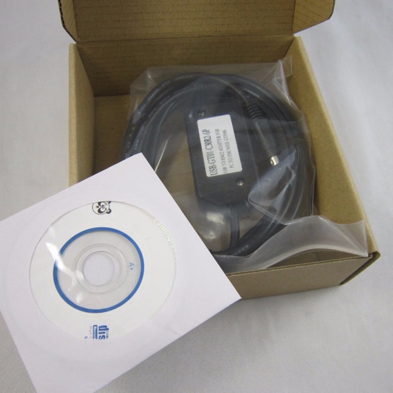 SZ USB GT01 C30R2-6P PLC การเขียนโปรแกรม USB อินเทอร์เฟซสําหรับ GT1020/1030 หน้าจอสัมผัสแผง HMI 2.5 