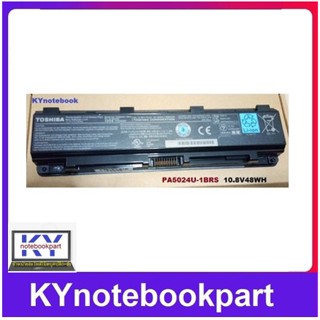 BATTERY ORIGINAL TOSHIBA แบตเตอรี่ ของแท้ TOSHIBA SATELLITE C800 C840 L800 L840 M800 M840 P855   PA5024U-1BRS
