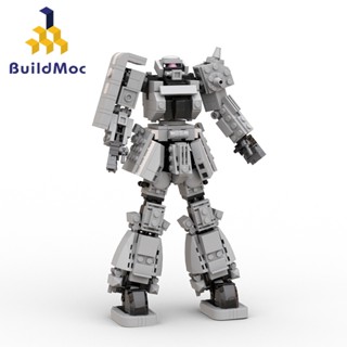 Buildmoc โมเดลหุ่นยนต์ตัวต่อเลโก้กันดั้ม MS-06 Zagu Mech MOC MOC-0056 493 ชิ้น