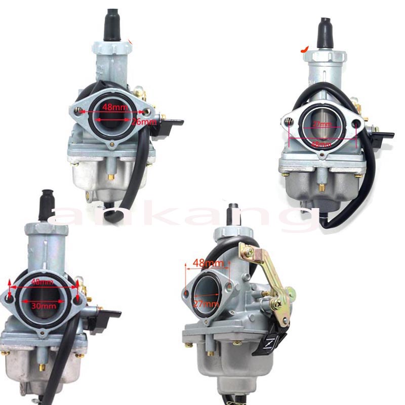 1PC ใหม่ PZ26 PZ27 PZ30 รถจักรยานยนต์ Carburador คาร์บูเรเตอร์สําหรับ CG125 CG150 CG200 TTR250 Moto 