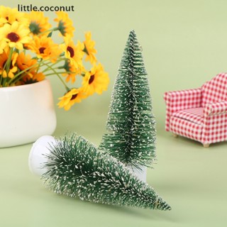 [little.coconut] 1:12 Dollhouse Christmas Tree LED Glowing Christmas Tree Model Festival Decor Boutique