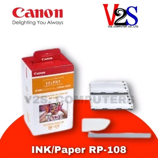 Canon Paper&INK RP-108 (108/Pack) For SELPHY CP กระดาษพร้อมหมึก