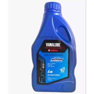 น้ำมันเครื่อง ยามาลูป 4AT กึ่งสังเคราะห์ 10W-40 Yamalube BLUE CORE เกียร์ออโตเมติก (0.8ลิตร)