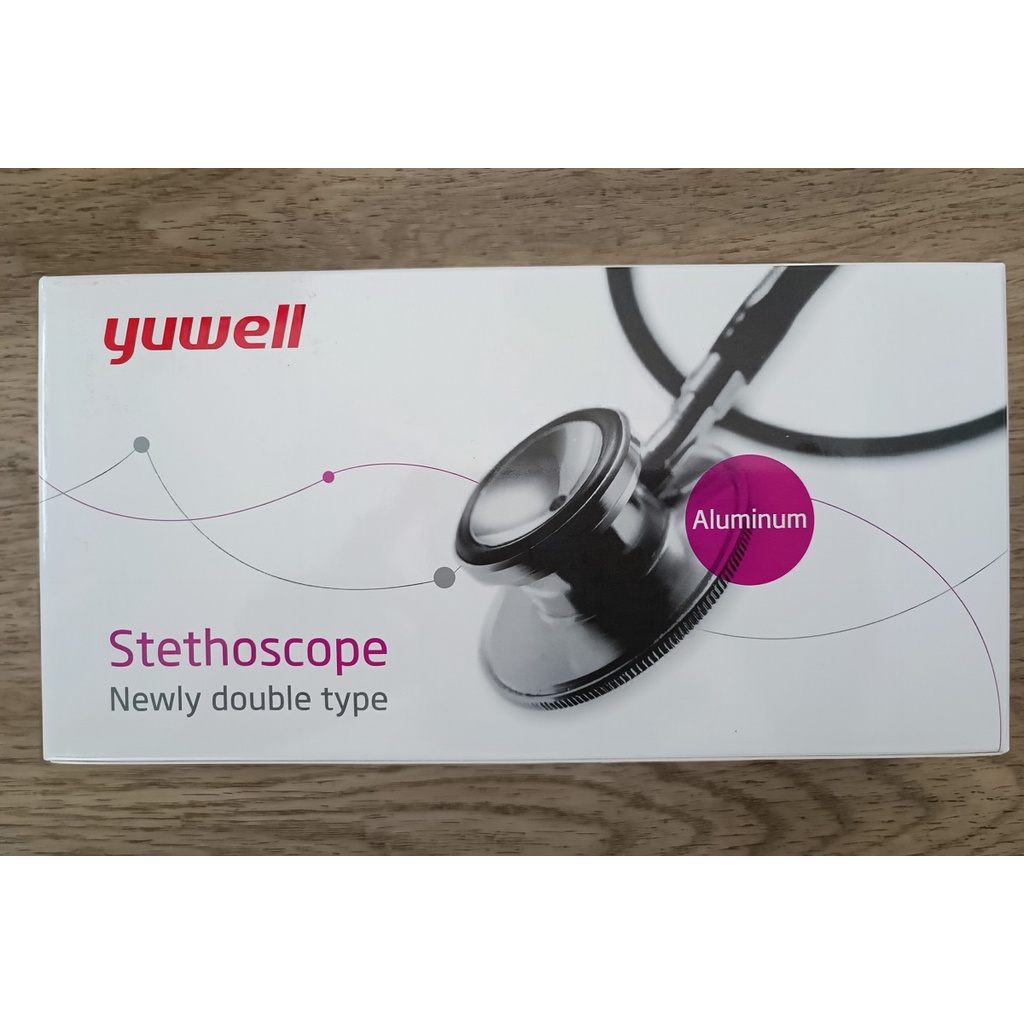 Stethoscope หูฟังแพทย์ Yuwell Newly Double Aluminium ใช้ฟังได้ 2 ด้าน