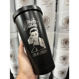 [เลเซอร์1ด้านฟรี] แก้วเก็บอุณหภูมิ ทรงสตาบัค 20oz สลักฟรี ออกแบบเองได้ ราคานี้รวมเลเซอร์เรียบร้อยจ้า