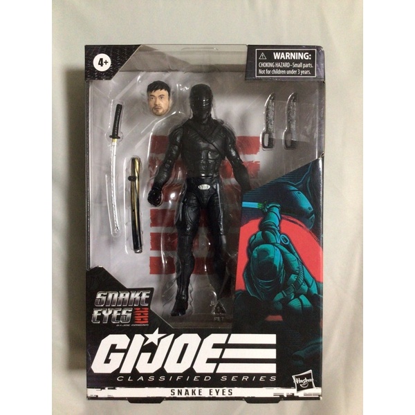 มือ2 Snake Eyes GI Joe Classified series action figure 1/12 hasbro G.I.Joe
