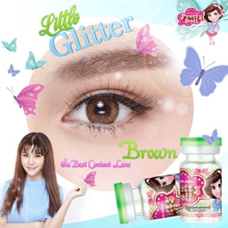 Little Glitter Brown คอนแทคเลนส์ Pretty Doll