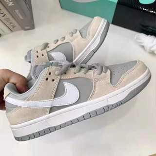 Sb Dunk รองเท้าผ้าใบลําลอง สีน้ําตาลเบจ สไตล์เกาหลี สําหรับผู้ชาย ผู้หญิง เหมาะกับการเล่นกีฬา สเก็ตบอร์ด