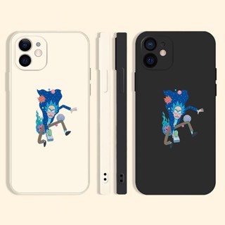 Rick Sanchez เคสไอโฟน 11 12 13 pro max animation case Se2020 เคส iPhone X Xr Xs Max 7 8 Plus 14 พลัส phone cover