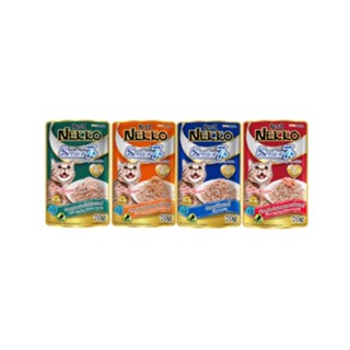 Nekko Senior7+ / 11+ อาหารเปียกแมวสูงวัย ขนาด 70g. (12 ซอง)