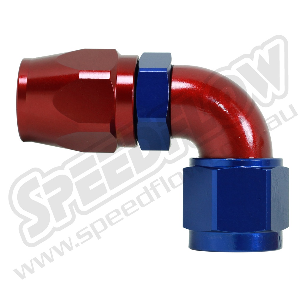 หัวฟิตติ้ง Speedflow Fittings an6/an8/an10/an12/an16 งอ90องศา (90 DEGREE HOSE END)