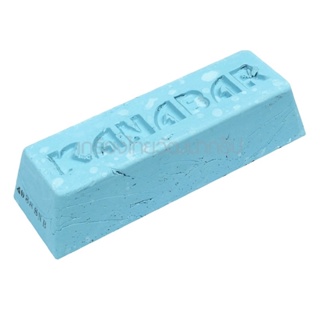 KANABAR ไขปลาวาฬ สีฟ้า ก้อนขัดเงาสแตนเลส ขนาด 450 กรัม เหมาะสำหรับงานขัดโลหะ หรืออโลหะ ทุกประเภท