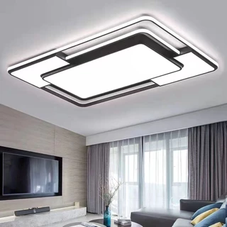 🔥รับประกัน10ปี🔥ไฟ LED โคมไฟเพดาน ห้องนั่งเล่น ไฟเพดาน ไฟห้องนอน ไฟห้องรับประทานอาหาร บรรยากาศเรียบง่าย