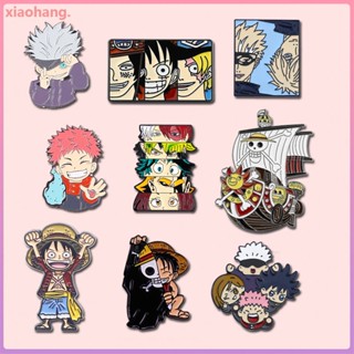 เข็มกลัด ลายการ์ตูนอนิเมะ Jujutsu Kaisen One Piece Luffy Adventure Ship เครื่องประดับ ของขวัญ