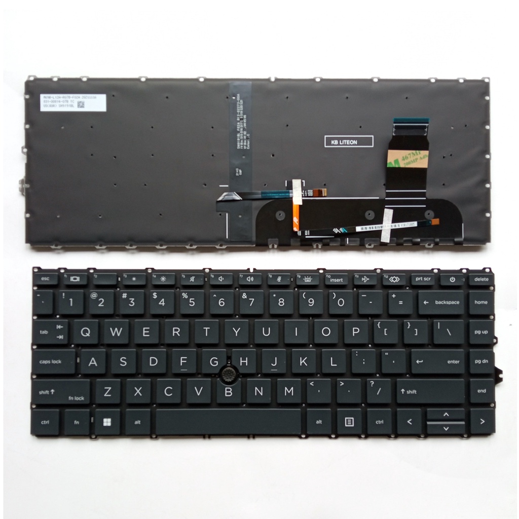 สําหรับ HP ELITEBOOK ZBook Firefly 14 G7 745 840 845/G7 G8 zbook14/G7 G8 แป้นพิมพ์แล็ปท็อป