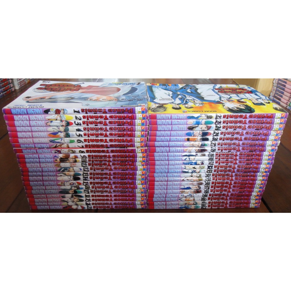 หนังสือการ์ตูน The Prince of Tennis เจ้าชายลูกสักหลาด เล่ม 1-42 ครบจบ ผลงานของ Takeshi Konomi ทาเกชิ