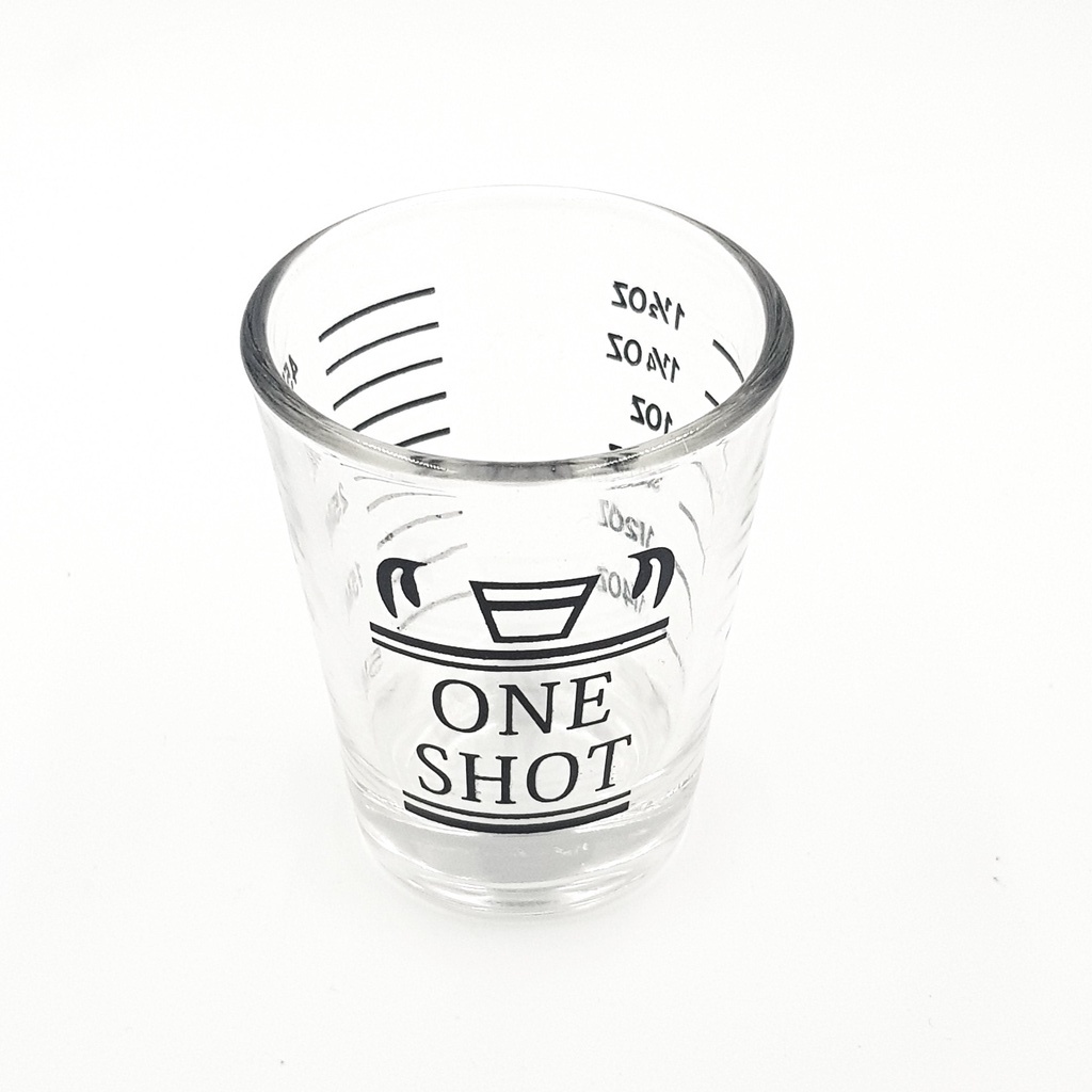 แก้วตวง One shot สเกลสีดำ 45 ml รหัส 2297