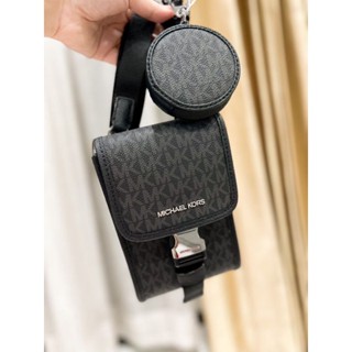 กระเป๋าสะพายชาย Mk Cooper Slim Phone Crossbody With Coin Purse