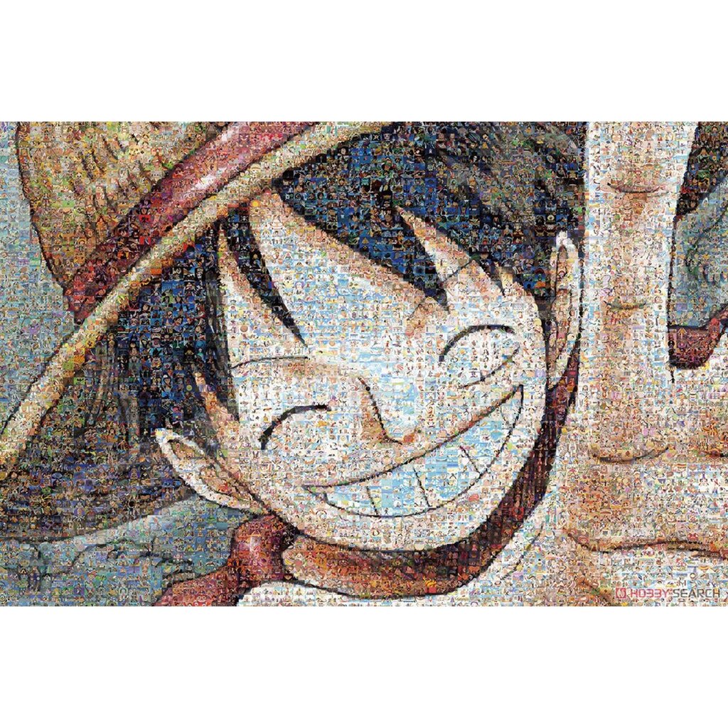 Luffy Mosaic Art - Jigsaw One Piece ของแท้ JP แมวทอง