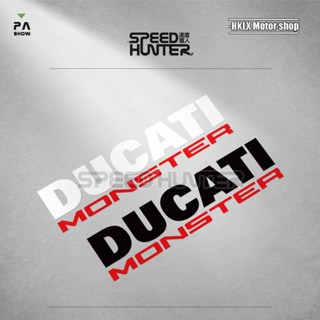 สติกเกอร์สะท้อนแสง ทนทาน สําหรับติดตกแต่ง Ducati Ducati Monster 696 795 797 821 1200 08