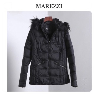 เสื้อกันหนาว  โค้ทฮู้ดกันหนาว puffer jacket  🤎งานแบรนด์ ✨MAREZZI✨แท้💯%  (wy862)