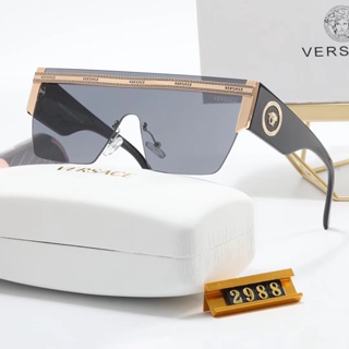 ใหม่ Versace แว่นตากันแดด เลนส์โพลาไรซ์ กรอบขนาดใหญ่ ป้องกันรังสียูวี 400 หรูหรา แบบเรียบง่าย สไตล์เรโทร แฟชั่นยอดนิยม สําหรับผู้ชาย และผู้หญิง 2022