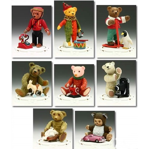 (มีของพร้อมส่ง) Model โมเดลหมีเท็ดดี้วินเทจ Kaiyodo Antique Teddy Bear Vol.01 ของจิ๋ว