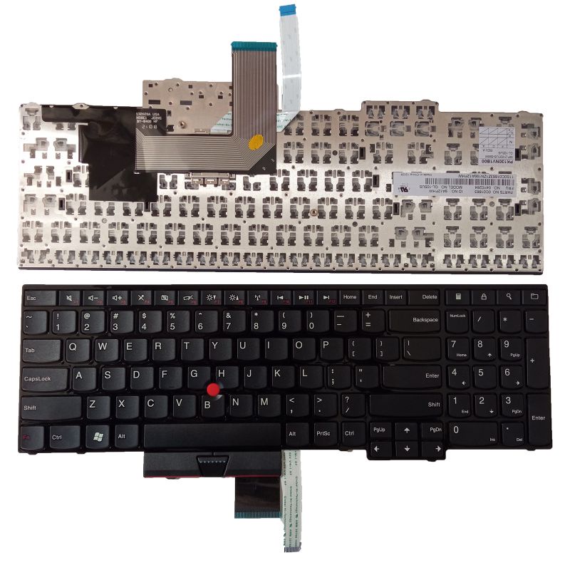 ใหม่สําหรับ Lenovo Thinkpad E530 E530C E535 E545 US คีย์บอร์ด 04Y0301 04W2480 04W2443