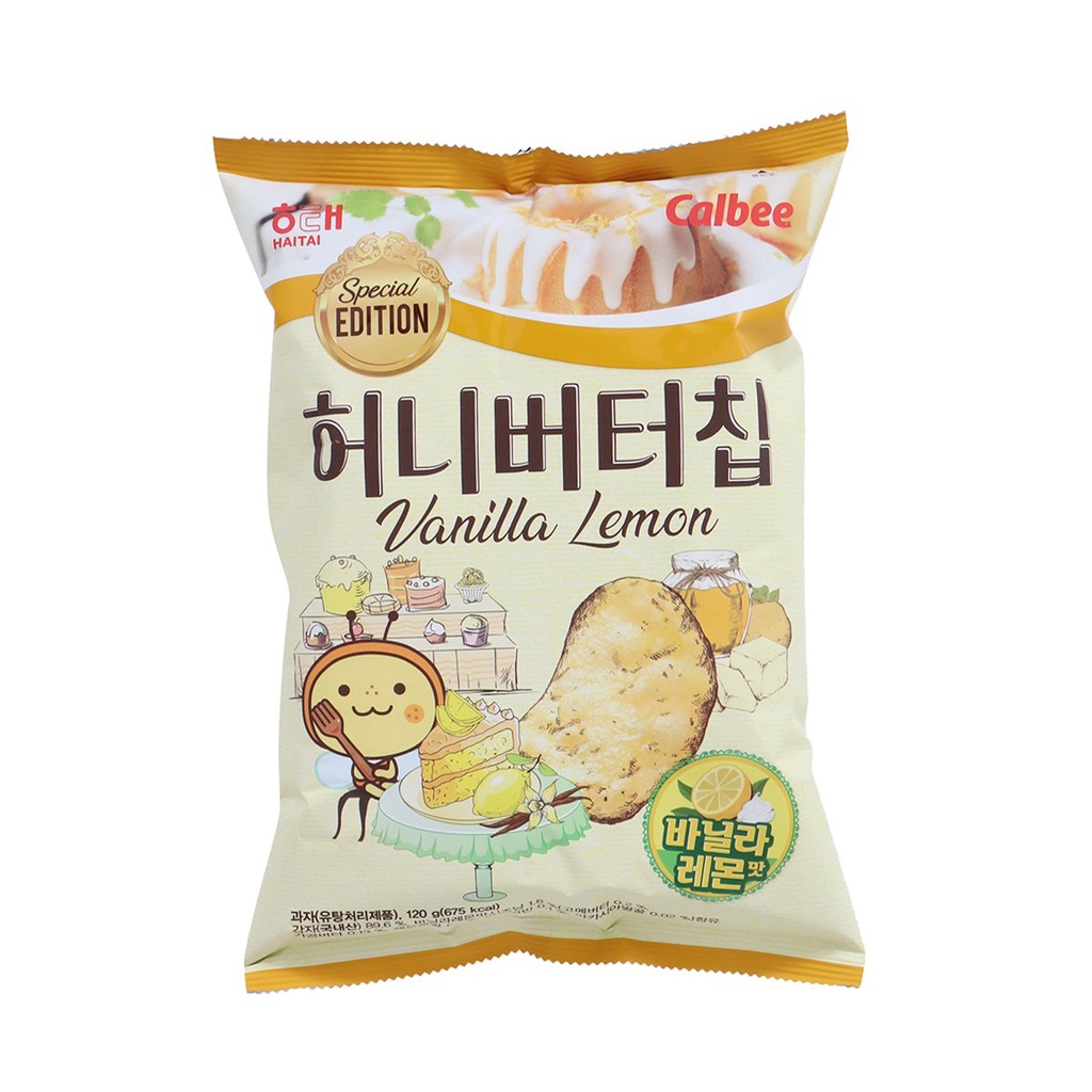 haitai honey butter chips vanilla lemon