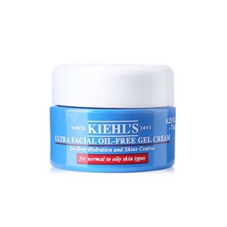 แท้💯%ฉลากไทย❤️ผลิต 8/2021❤️7mL❤️Kiehl’s ultra facial oil free gel cream