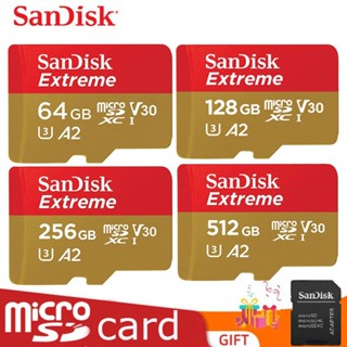 Sandisk การ์ดหน่วยความจํา 32GB 64GB 128GB 256GB 512GB Micro SD Class10 UHS-1 SD Card