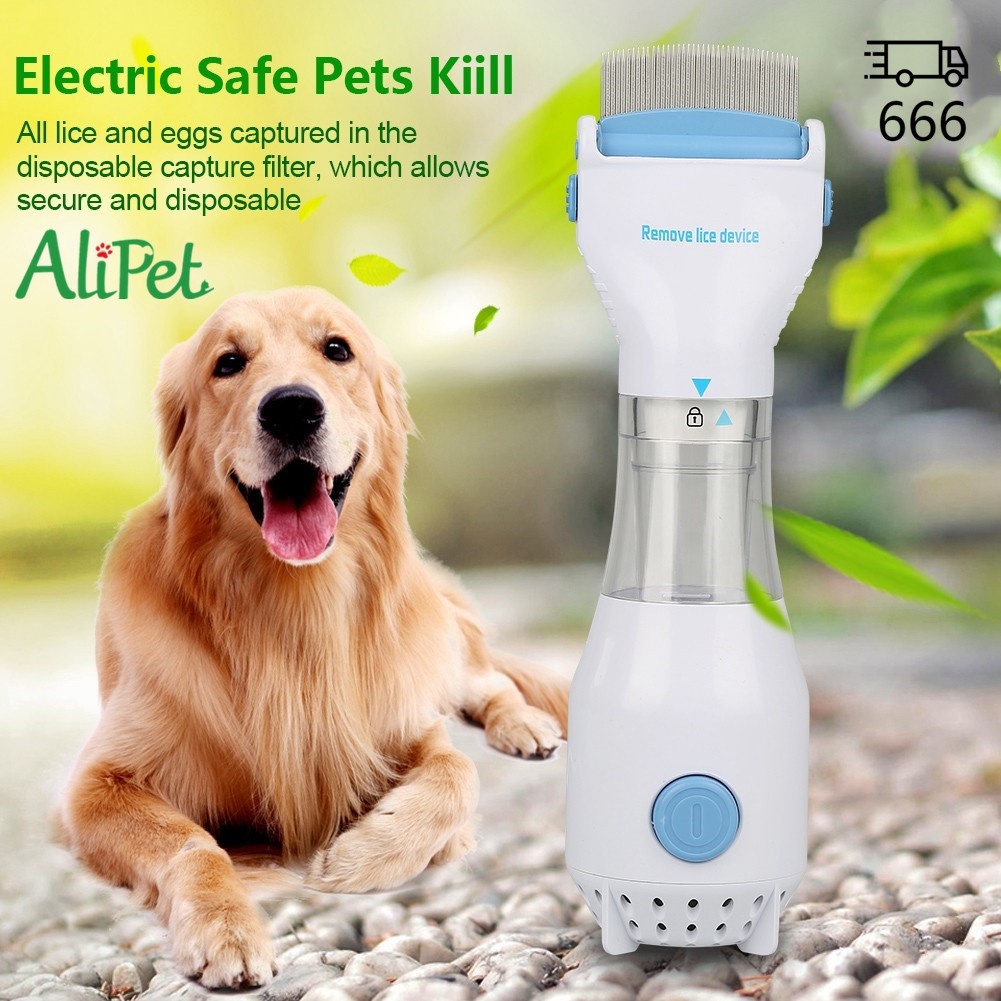 หวีดูดเหา Vaccum Comb หวีกำจัดเหา เครื่องกำจัดเหา  เครื่องสางเหา