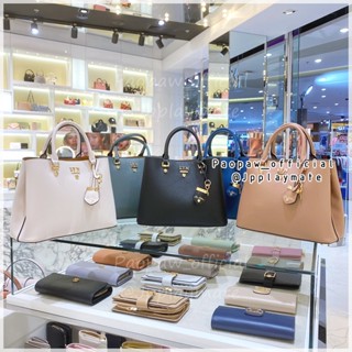 LYN กระเป๋าสะพายข้าง LYN รุ่น Athena Re-Edit L Top Handle Bag : LL22WBF293 แท้จากชอป พร้อมอุปกรณ์