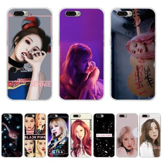 B20- เคสโทรศัพท์ซิลิโคน TPU แบบนิ่ม ลายธีม BLACKPINK สําหรับ OPPO a3s a5(ax5) a12e r11 r11 plus