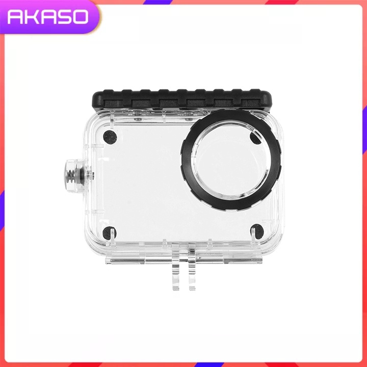 AKASO Action กล้องกันน้ำกรณีป้องกันใต้น้ำสำหรับ EK7000 Pro/Brave 4/V50 X/Vision 3 Pro/Brave 7LE