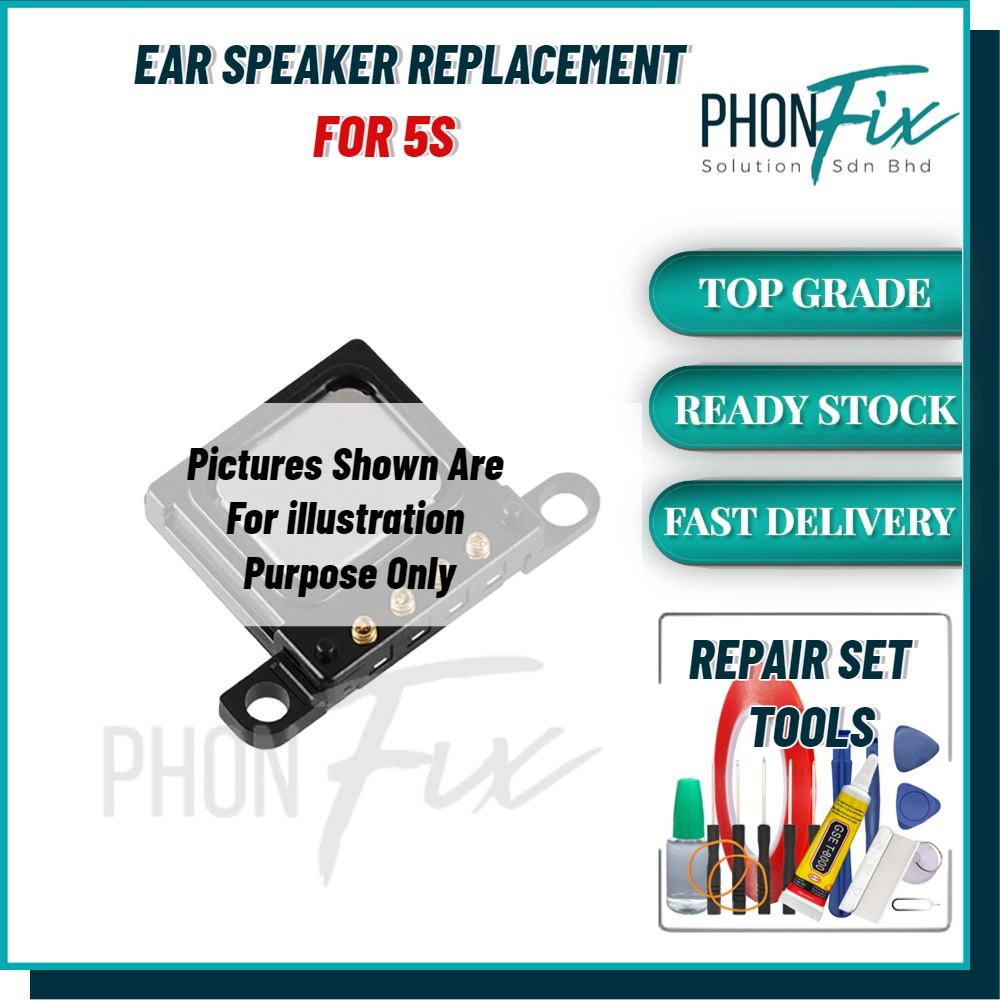 PhonFix ใช้งานร่วมกับ IP 5S EAR SPEAKER EAR PIECE REPLACEMENT